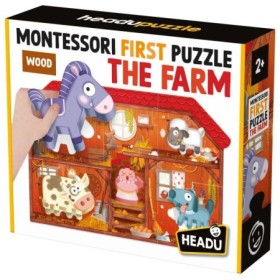 Headu Montessori - Primul Meu Puzzle - Ferma Headu - 1